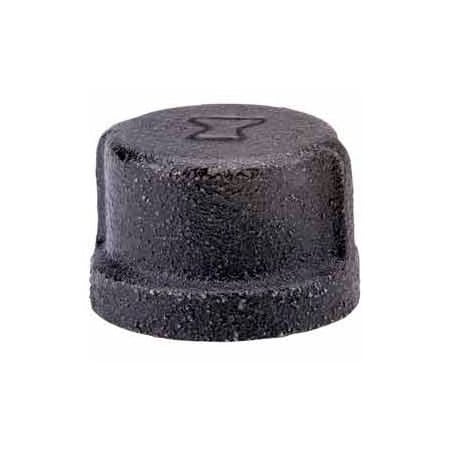 Anvil 1-1/2 In. Black Malleable Cap 150 PSI Lead Free 818900698